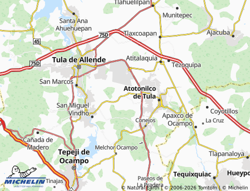 Mapa MICHELIN Bomintzha - ViaMichelin