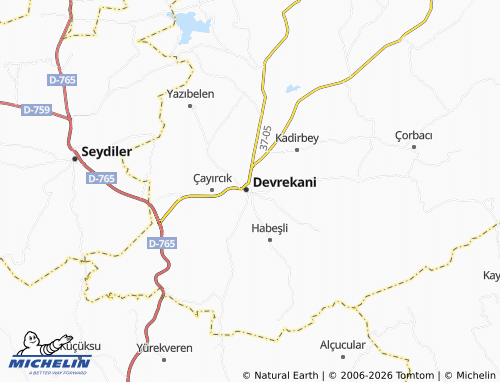 Mapa MICHELIN Kurtşeyh - ViaMichelin