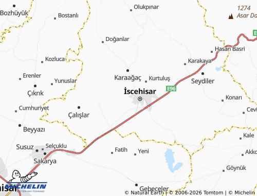 MICHELIN Selçuklu map - ViaMichelin