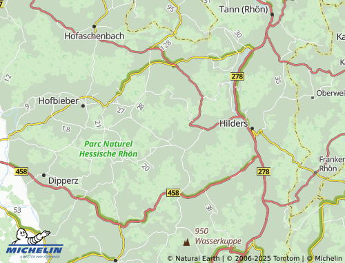 MICHELIN Harbach map - ViaMichelin