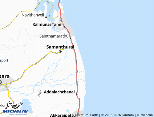 Mappa MICHELIN Ninthavur 17 - ViaMichelin