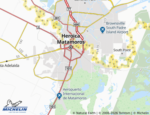 Mappa MICHELIN Santa Cruz - ViaMichelin