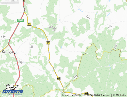 Mapa MICHELIN Sipe - ViaMichelin