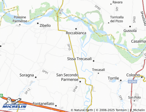MICHELIN Valle map - ViaMichelin