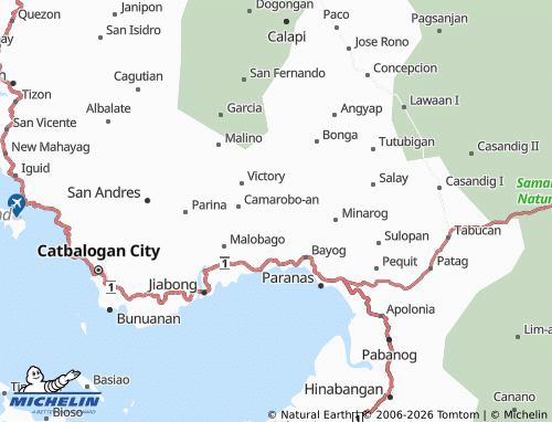 Mappa MICHELIN Caluyahan - ViaMichelin