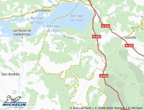 MICHELIN Higón map - ViaMichelin