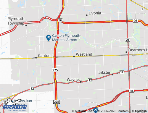 Mappa MICHELIN Westland - ViaMichelin