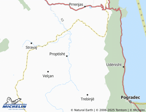 MICHELIN Kriçkovë map - ViaMichelin