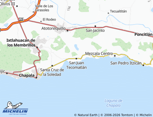 MICHELIN San Juan Tecomatlán map - ViaMichelin