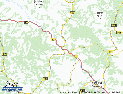 Carte MICHELIN Zavlaka - ViaMichelin