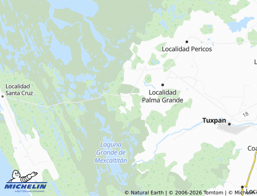 MICHELIN Localidad Unión de Corrientes map - ViaMichelin