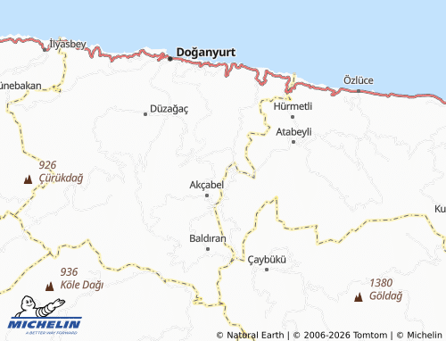MICHELIN Danışman map - ViaMichelin