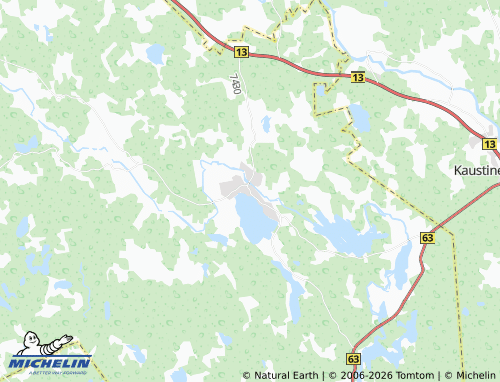 Kaart MICHELIN Terjärv - ViaMichelin