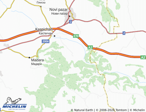 MICHELIN-Landkarte Mogila - ViaMichelin