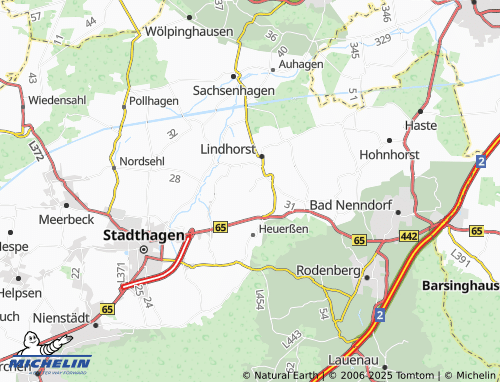 MICHELIN-Landkarte Schöttlingen - ViaMichelin