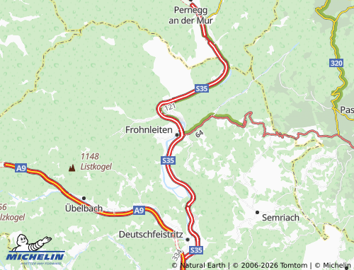 MICHELIN Frohnleiten map - ViaMichelin