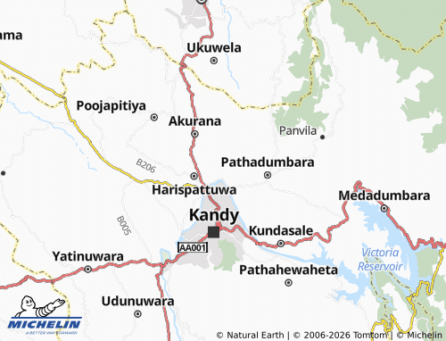 MICHELIN Pallethalavinna map - ViaMichelin