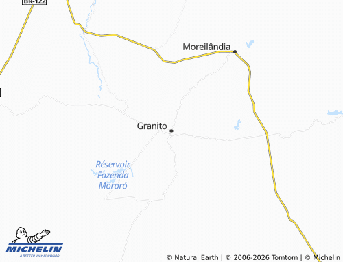 Mappa MICHELIN Granito - ViaMichelin