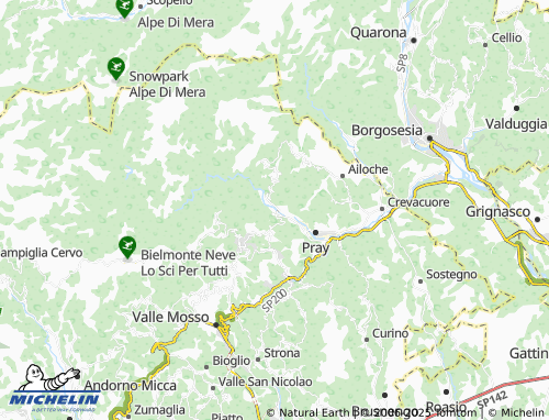 MICHELIN Granero map - ViaMichelin