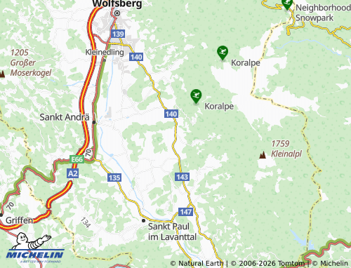MICHELIN Gemmersdorf map - ViaMichelin