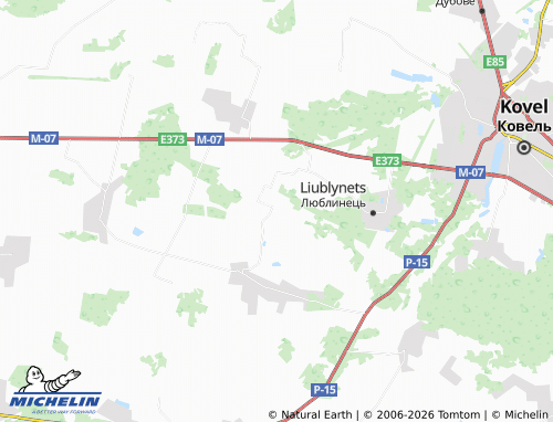 Mappa MICHELIN Klevetsk - ViaMichelin