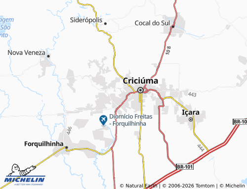 Mappa MICHELIN Santo Antônio - ViaMichelin
