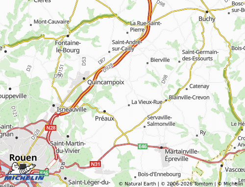 Mapa MICHELIN La Caserie - ViaMichelin