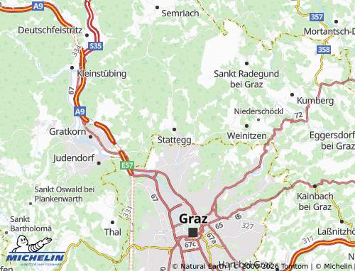 MICHELIN Ursprung map - ViaMichelin