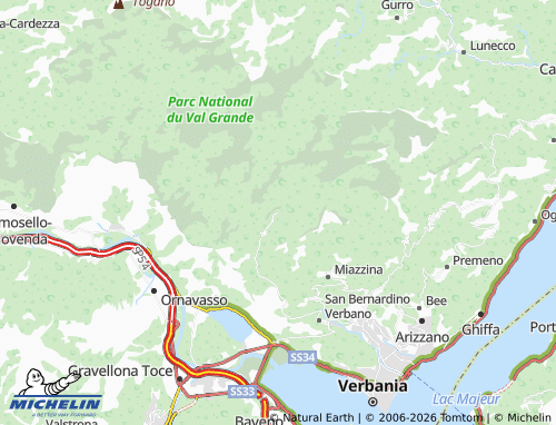 Mappa MICHELIN Cicogna - ViaMichelin