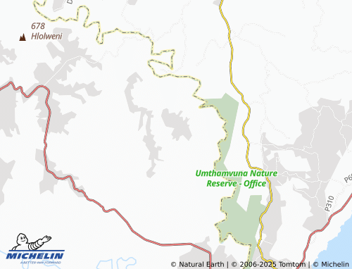 MICHELIN Kwanyana map - ViaMichelin
