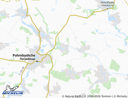 Mappa MICHELIN Krupoderyntsi - ViaMichelin