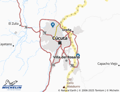 MICHELIN El Lago map - ViaMichelin
