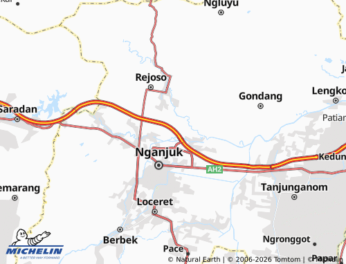 MICHELIN-Landkarte Kedung Dowo - ViaMichelin