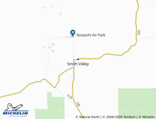 Mapa MICHELIN Smith Valley - ViaMichelin