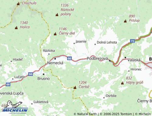 MICHELIN Predajná map - ViaMichelin