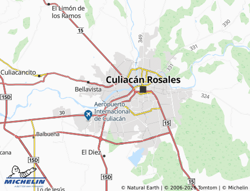 Mappa MICHELIN San Ángel Residencial - ViaMichelin