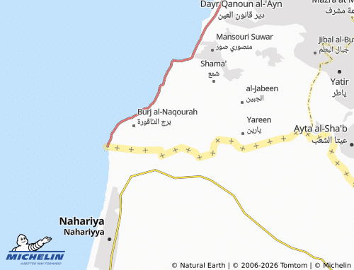 Carte MICHELIN Alima al-Sha'b - ViaMichelin