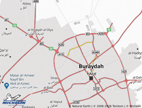 MICHELIN-Landkarte al-Rawdah - ViaMichelin