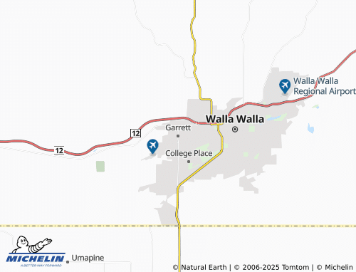 MICHELIN Garrett map - ViaMichelin