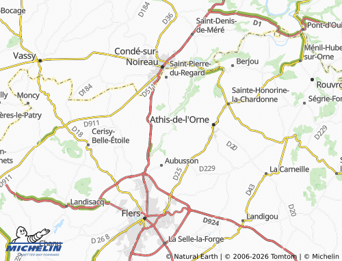 MICHELIN Le Pont Grat map - ViaMichelin