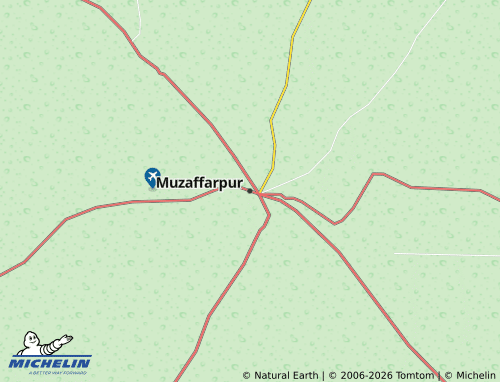 Mapa MICHELIN Muzaffarpur - ViaMichelin