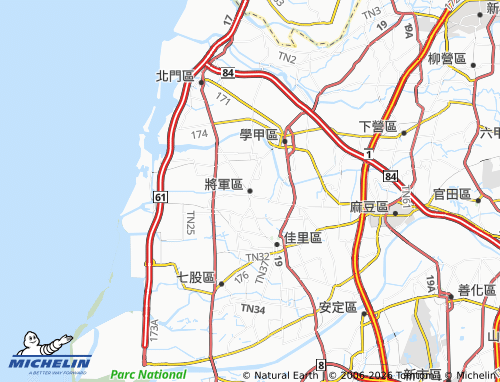 Mapa MICHELIN jiang jun qu - ViaMichelin