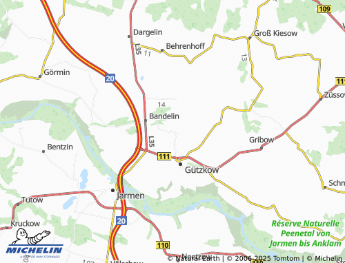 Mapa MICHELIN Vargatz - ViaMichelin
