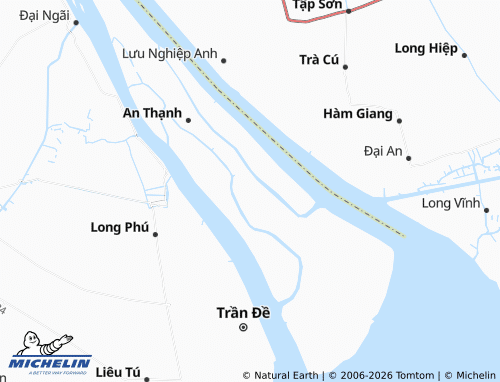 Mapa MICHELIN An Thạnh 2 - ViaMichelin