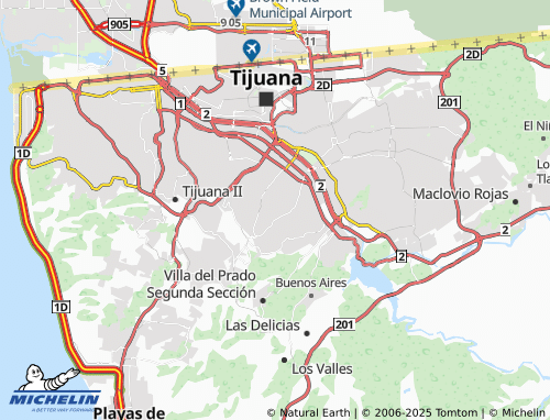 MICHELIN La Esperanza map - ViaMichelin
