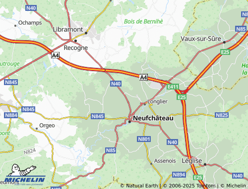 Kaart MICHELIN Semel - ViaMichelin