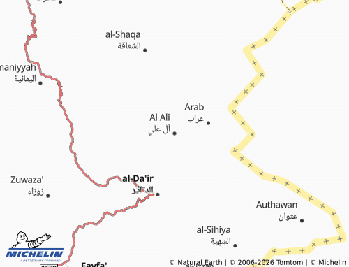 MICHELIN-Landkarte Al Ali - ViaMichelin