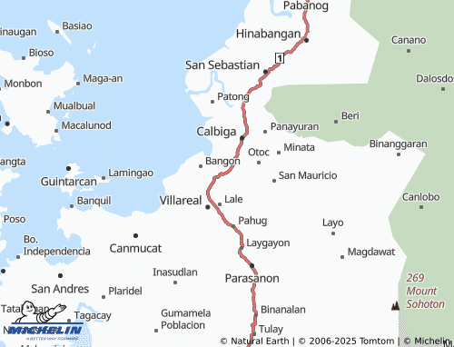 MICHELIN-Landkarte Lawaan - ViaMichelin