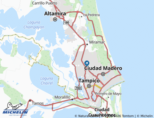 Mappa MICHELIN Nuevo Paraíso - ViaMichelin