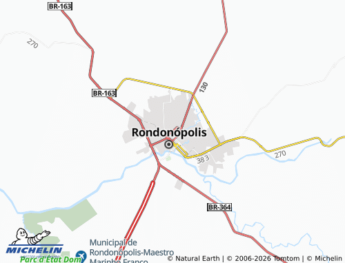 Mapa MICHELIN Santa Cruz - ViaMichelin